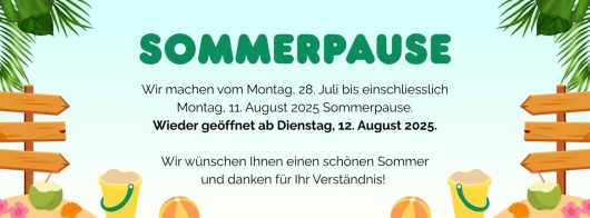 Betriebsferien